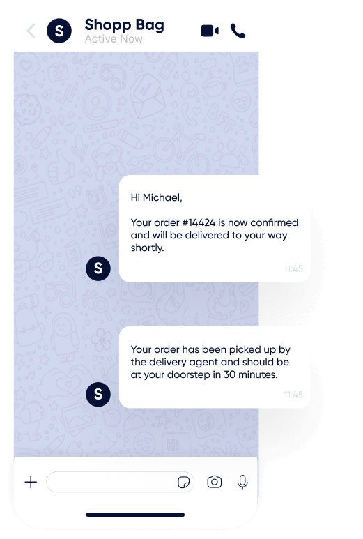 WhatsApp Marketing avec Insider - Infos sur commande